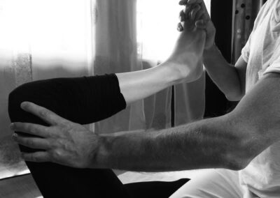 Travail articulaire séance de Shiatsu Lionel EINSETLER