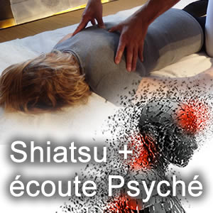 Séance Shiatsu + écoute psychologique